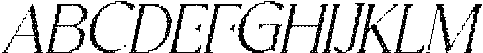 CS Granvile Disco Italic otf (400) Font UPPERCASE