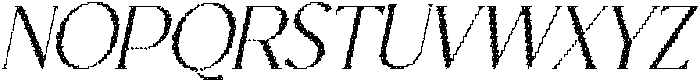 CS Granvile Disco Italic otf (400) Font UPPERCASE
