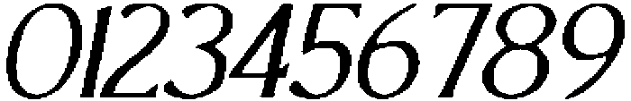 CS Granvile Drawn Italic otf (400) Font OTHER CHARS