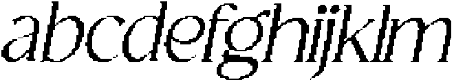 CS Granvile Pixel Regular otf (400) Font LOWERCASE
