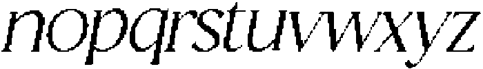 CS Granvile Pixel Regular otf (400) Font LOWERCASE