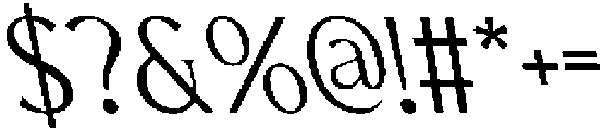 CS Granvile Reverse Italic otf (400) Font OTHER CHARS