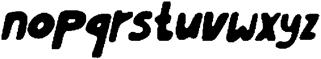 CS Gregory Drawn Italic otf (400) Font LOWERCASE
