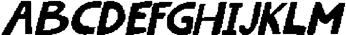 CS Gregory Pixel Regular otf (400) Font UPPERCASE