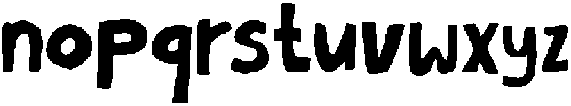 CS Gregory Regular otf (400) Font LOWERCASE