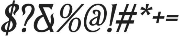 CS Gretha Italic otf (400) Font OTHER CHARS