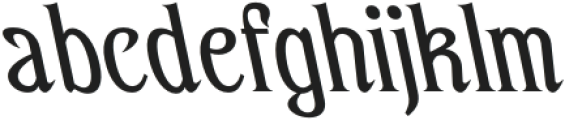 CS Gretha Reverse Italic otf (400) Font LOWERCASE