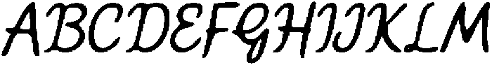 CS Greylin Drawn Italic otf (400) Font UPPERCASE