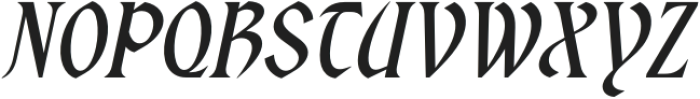 CS Grimore Italic otf (400) Font UPPERCASE