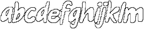 CS Grouse Pixel Outline otf (400) FONT