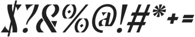 CS Grover Italic otf (400) Font OTHER CHARS