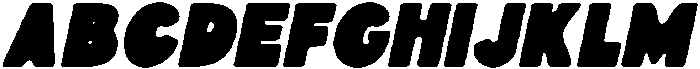 CS Guthen Drawn Italic otf (400) Font UPPERCASE
