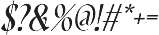 CS Hadwin Italic otf (400) Font OTHER CHARS