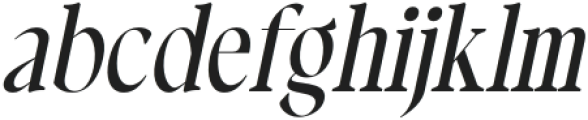 CS Hadwin Italic otf (400) Font LOWERCASE