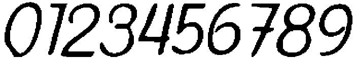 CS Hailey Drawn Italic otf (400) Font OTHER CHARS
