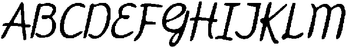 CS Hailey Drawn Italic otf (400) Font