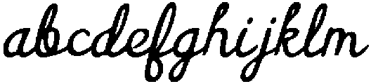 CS Hailey Drawn Italic otf (400) Font LOWERCASE