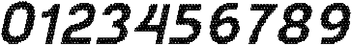 CS Halsey Disco Italic otf (400) Font OTHER CHARS