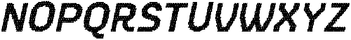 CS Halsey Disco Italic otf (400) Font UPPERCASE