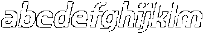 CS Halsey Pixel Outline otf (400) FONT