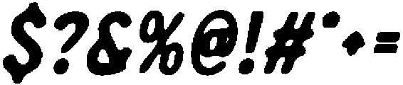 CS Happy Drawn Italic otf (400) Font OTHER CHARS