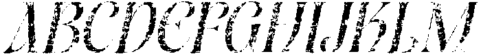CS Harmony Stamp Italic otf (400) Font UPPERCASE