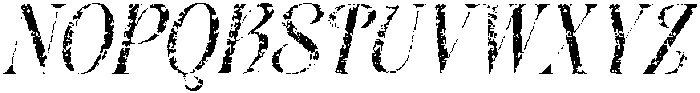 CS Harmony Stamp Italic otf (400) Font UPPERCASE