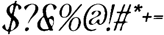 CS Hasten Drawn Italic otf (400) Font OTHER CHARS