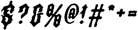 CS Hastings Drawn Italic otf (400) Font OTHER CHARS