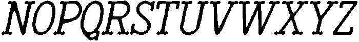 CS Helona Drawn Italic otf (400) Font UPPERCASE