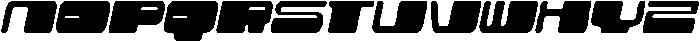 CS Henry Drawn Italic otf (400) Font UPPERCASE