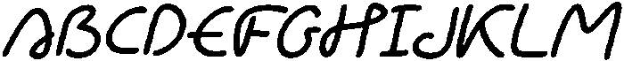 CS Hestia Italic otf (400) Font UPPERCASE