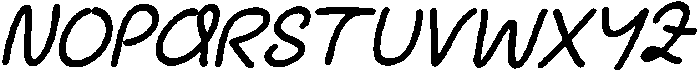 CS Hestia Italic otf (400) Font UPPERCASE