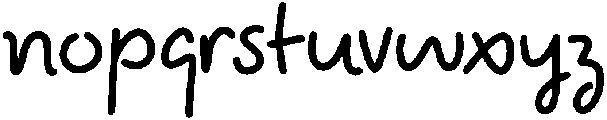 CS Hestia Regular otf (400) Font LOWERCASE