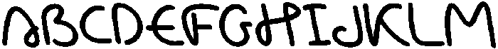 CS Hestia Reverse Italic otf (400) Font UPPERCASE