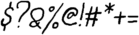 CS Hidera Italic otf (400) Font OTHER CHARS