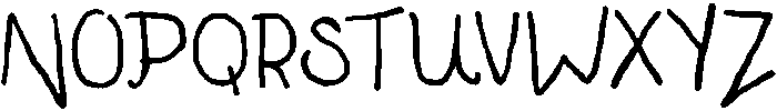 CS Hidera Regular otf (400) Font UPPERCASE