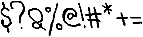 CS Hidera Reverse Italic otf (400) Font OTHER CHARS