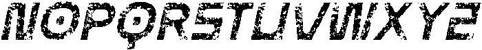CS Holmes Stamp Italic otf (400) Font UPPERCASE
