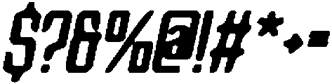 CS House Drawn Italic otf (400) Font OTHER CHARS