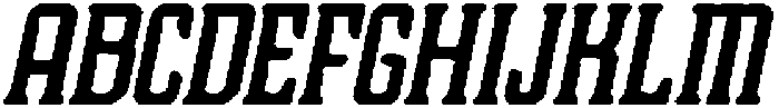CS House Drawn Italic otf (400) Font UPPERCASE