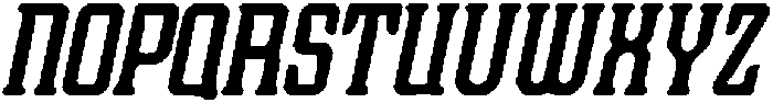 CS House Drawn Italic otf (400) Font UPPERCASE