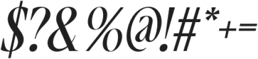 CS Hungary Italic otf (400) Font OTHER CHARS