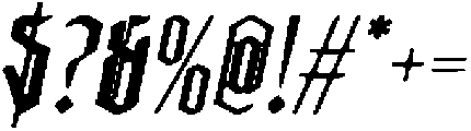 CS Hustle Drawn Italic otf (400) Font OTHER CHARS