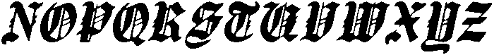 CS Hyena Drawn Italic otf (400) Font UPPERCASE