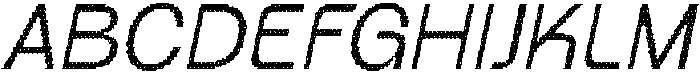 CS Kalimer Disco Italic otf (400) Font UPPERCASE