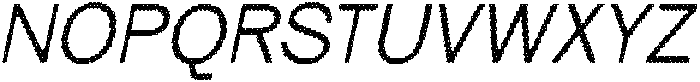 CS Kalimer Disco Italic otf (400) Font UPPERCASE