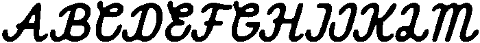 CS Kaylie Drawn Italic otf (400) Font UPPERCASE