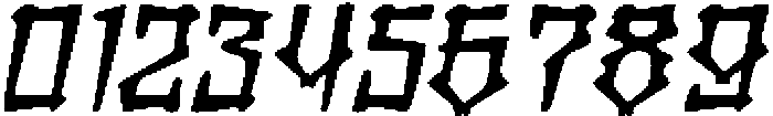 CS Kenshin Drawn Italic otf (400) Font OTHER CHARS