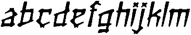 CS Kenshin Drawn Italic otf (400) FONT